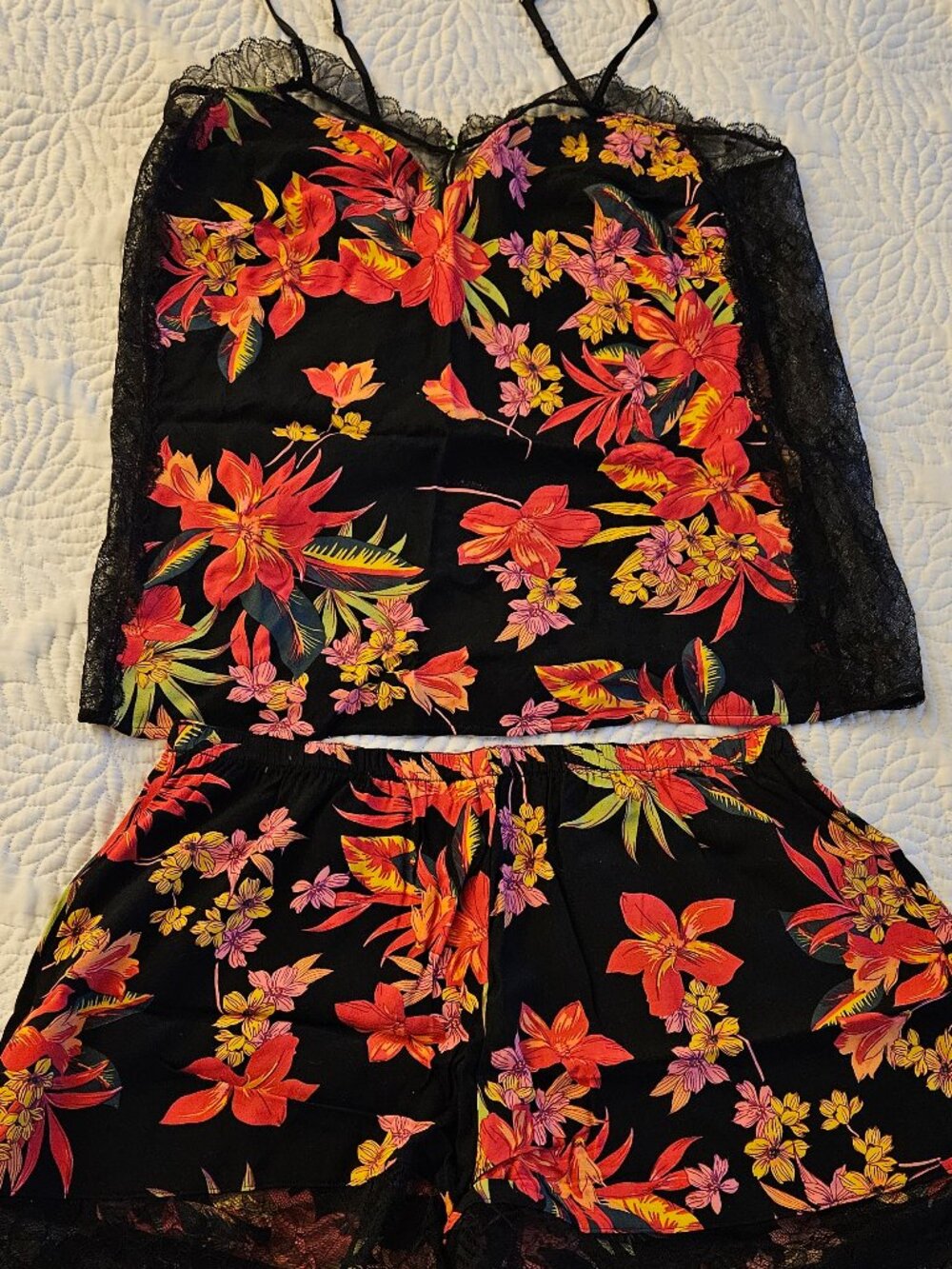 Lise Charmel Short Pajamas, Size Small